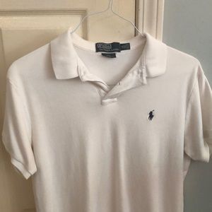 White Ralph Lauren polo